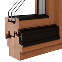 Profilquerschnitt Softline-88 (Meranti)