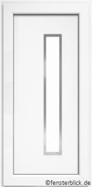 Haustür Modell Modell 1 - Florida Inox (R)
