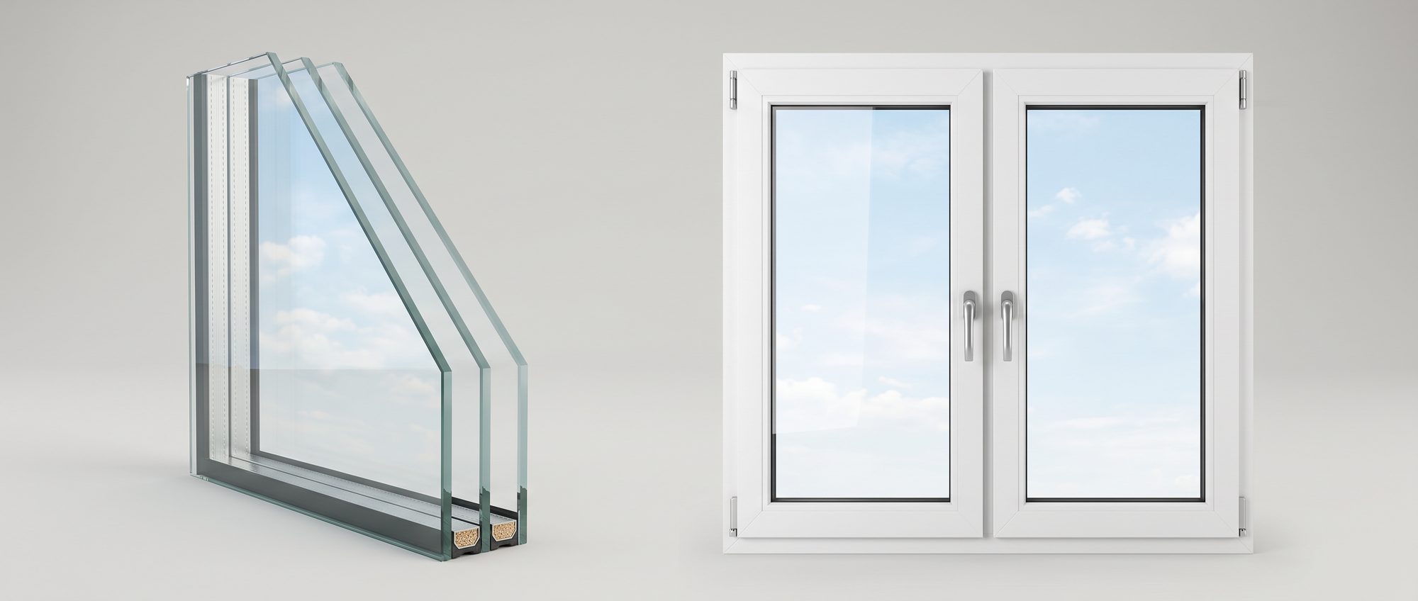 Dreifach verglaste Fenster — Varianten im Überblick