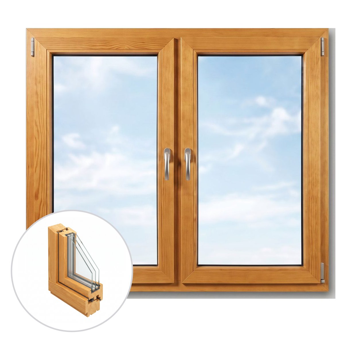 Holzfenster