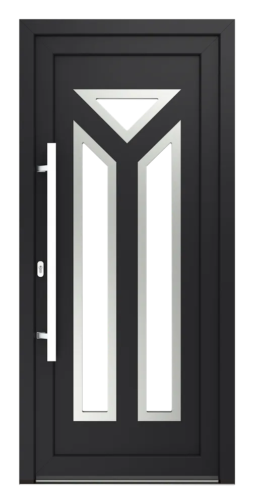 Haustür Modell Modell 10 - Pennsylvania Inox 1 — Produktansicht