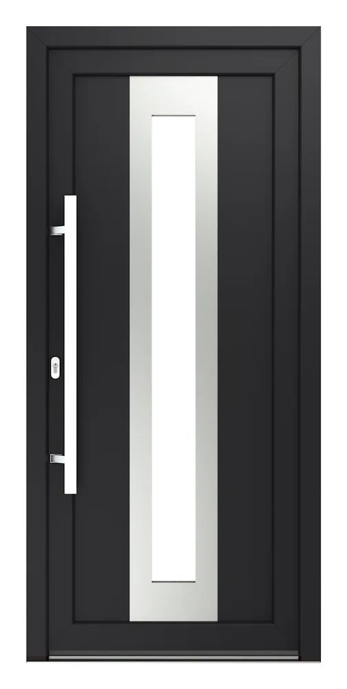 Haustür Modell Modell 11 - Texas Inox (C) — Produktansicht