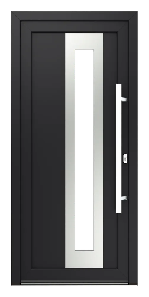 Haustür Modell Modell 12 - Texas Inox (R) — Produktansicht
