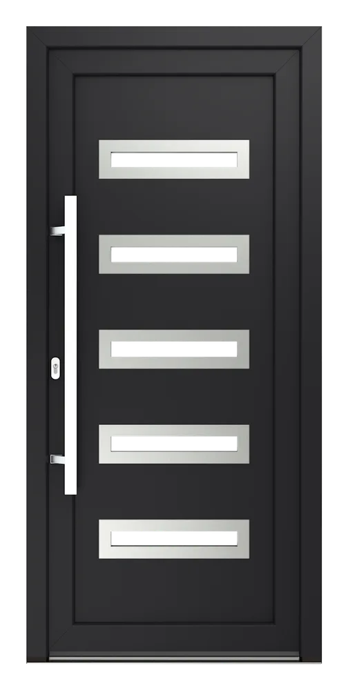 Haustür Modell Modell 22 - Arizona Inox 1 — Produktansicht