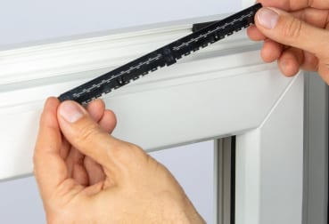arimeo® Fensterfalz-Lüfter classic S - Fensterlüfter für Kunststofffenster