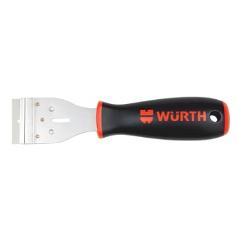 Würth Klingenschaber mit ergonomischen und rutschfestem 2-Komponenten-Griff