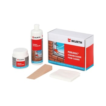 Würth PU-Schaumreiniger PURLOGIC Schaumcleaner Set 4-teilig