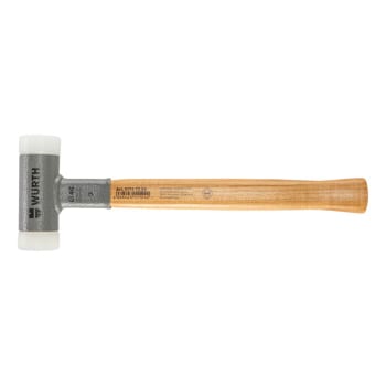 Würth Rückschlagfreier Hammer mit Schlagflächen aus Nylon